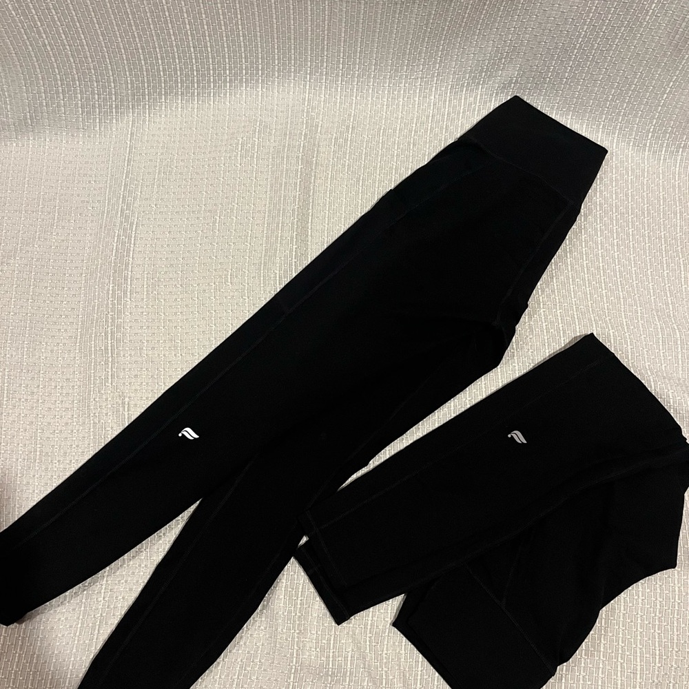 Fabletics PowerHold Black Leggings